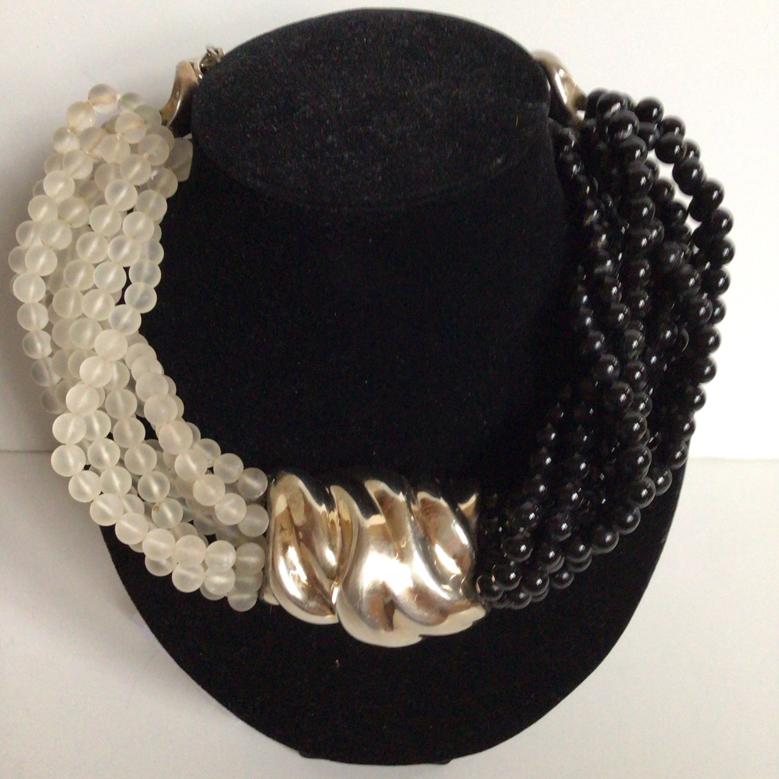GORGEOUS SEBBAG VON MUSULIN NECKLACE PENDANTS STERLING