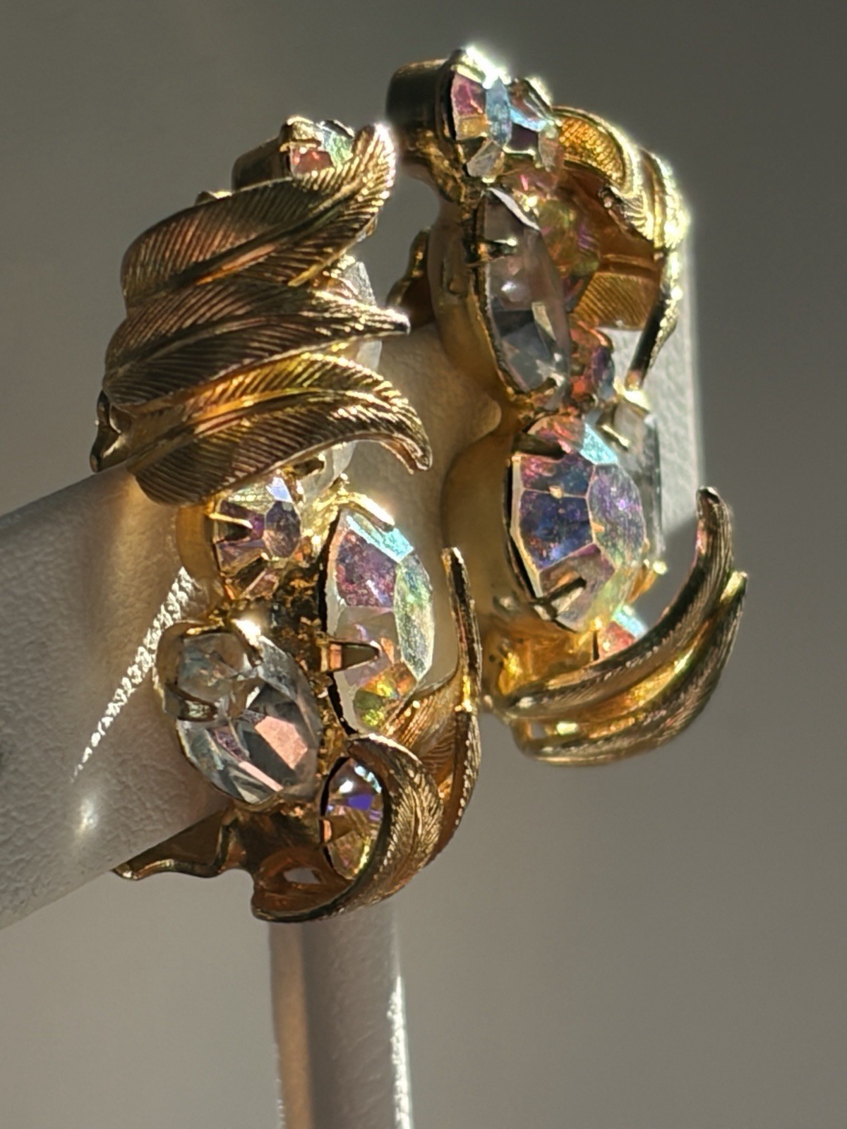 Verified Juliana D&E Venus Flame Clear Navettes Earrings Book Piece Page 246