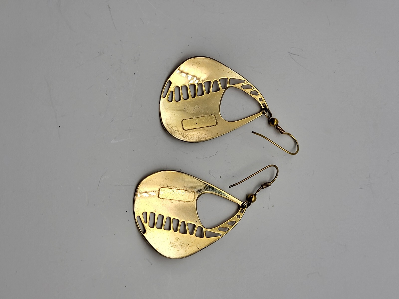 Vintage Enamel Berebi earrings earthtones