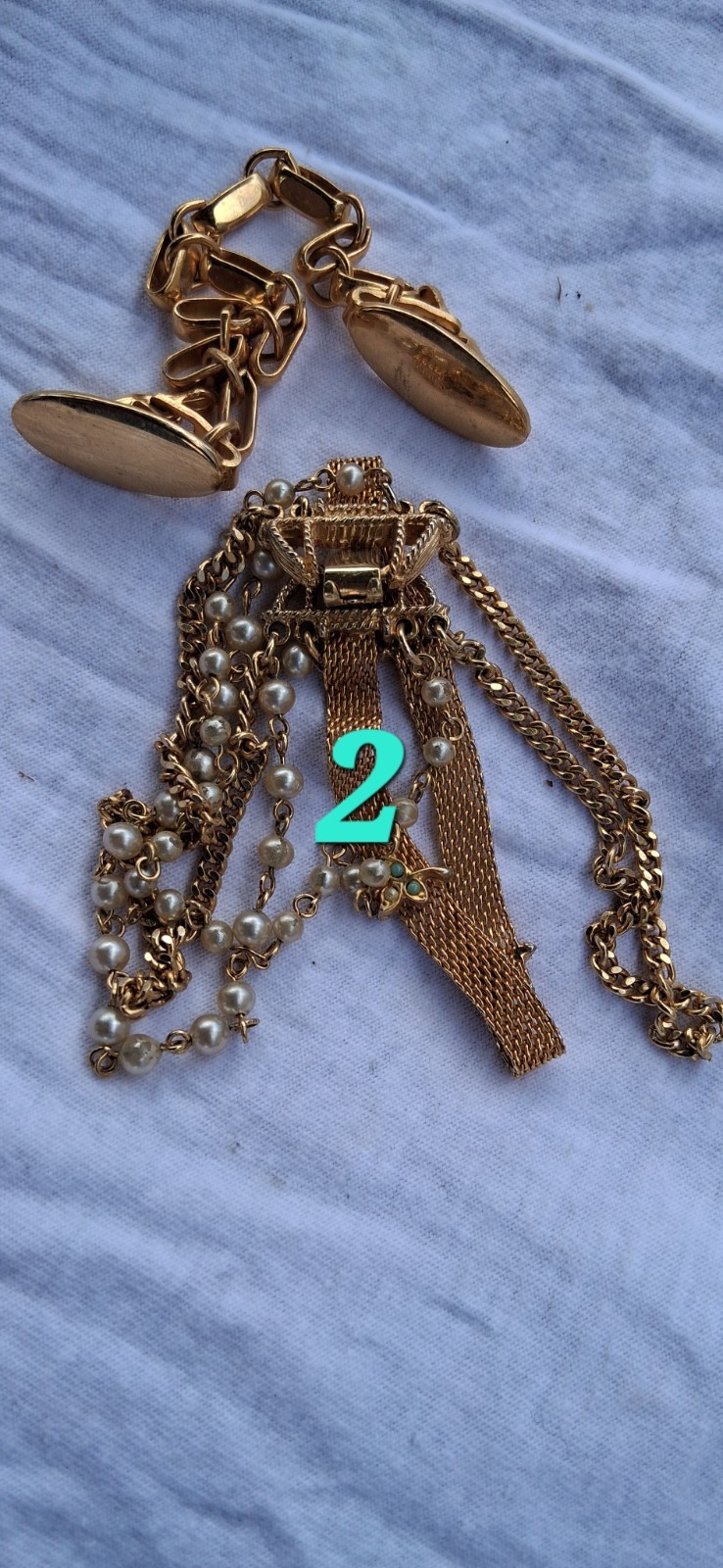 Vintage Mixed Costume Jewelry Lot Bracelet Brooch Necklace Earrings Pendant