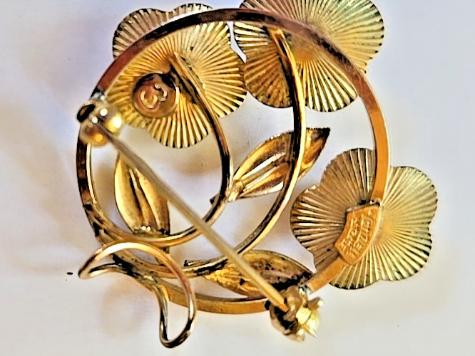 Van Dell Pin/Brooch brooch 12k gold filled