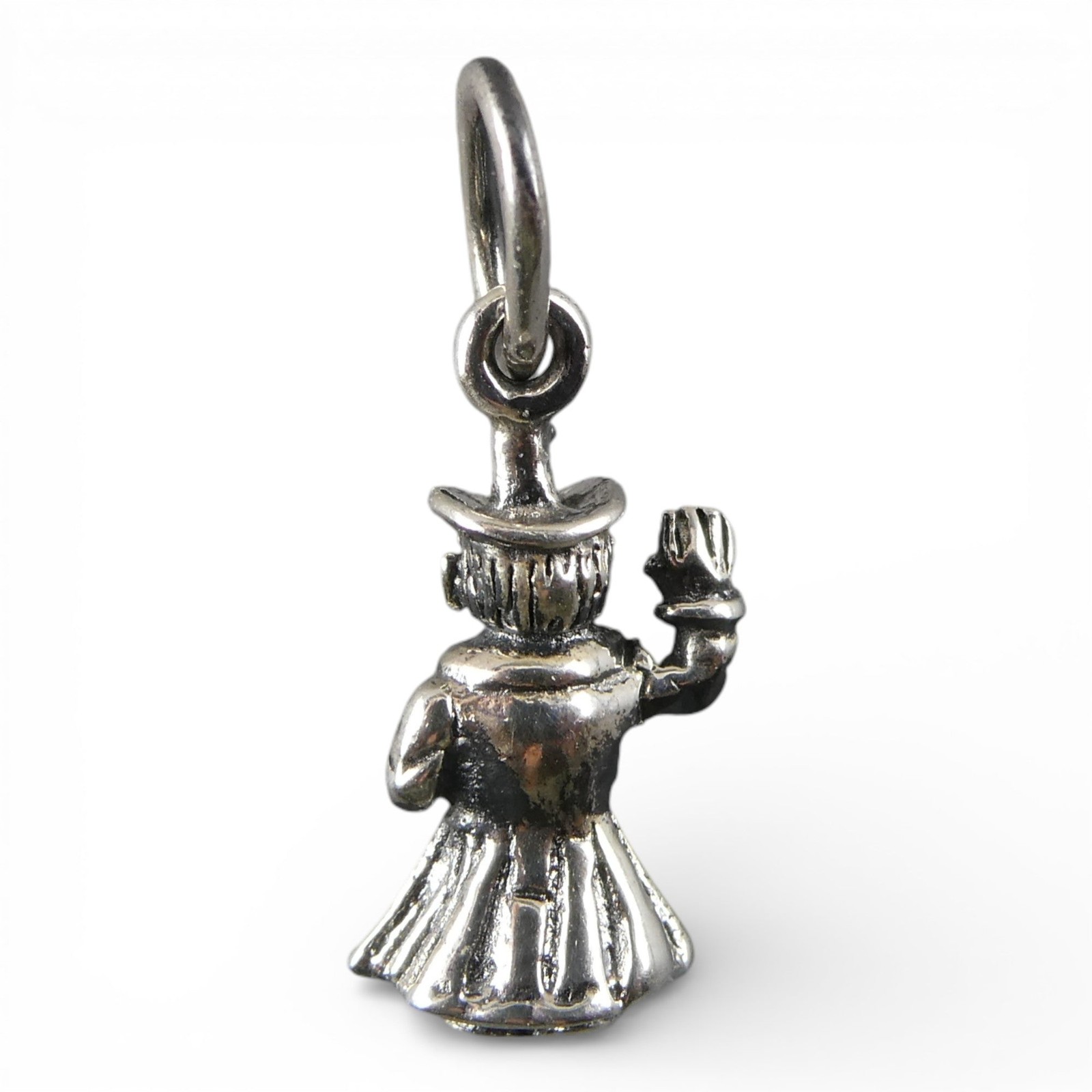 Sterling Silver Oz Munchkin with Hat Charm for Bracelet Vintage