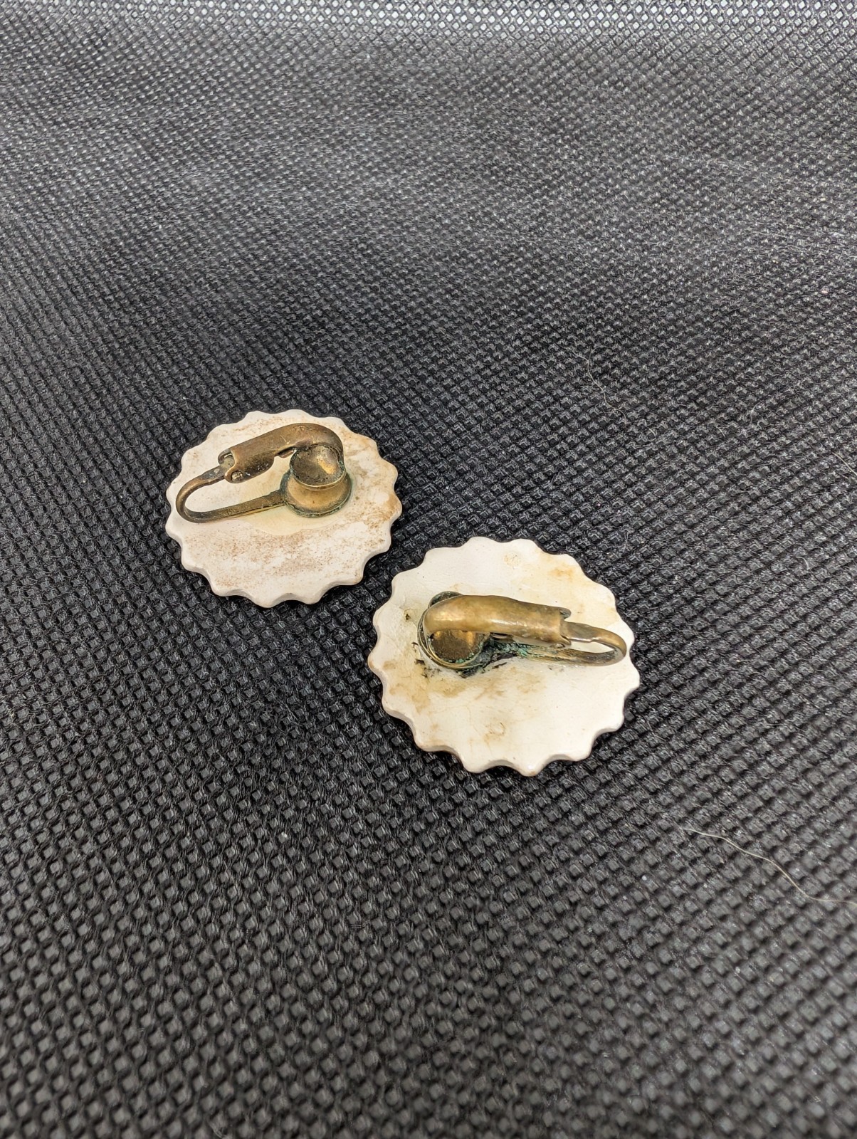 LOT 4 Pair Vintage Fish Earrings – Clip-on & Hook – Hand-Painted Wood & Ceramic