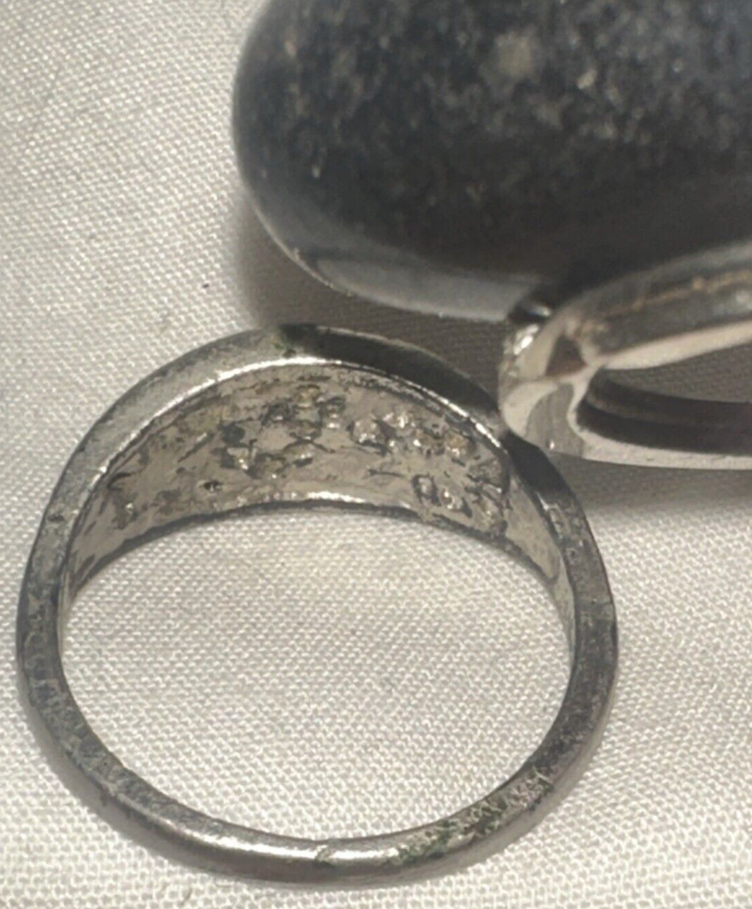 Vintage Ring. Not Magnetic Metal With Intricate Designs Check Description