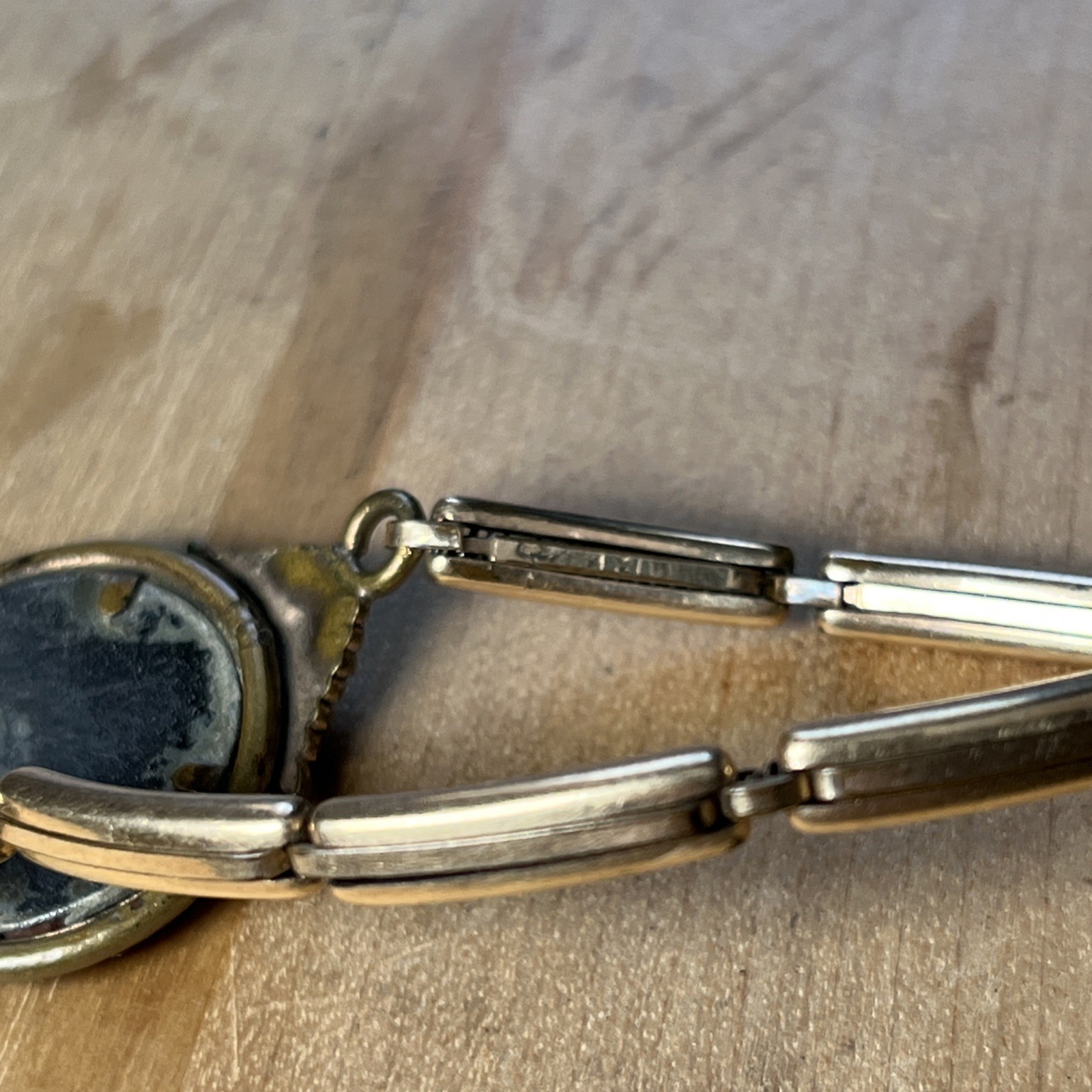 Antique Victorian Stretch Bracelet African American Man Circa 1920s — K1