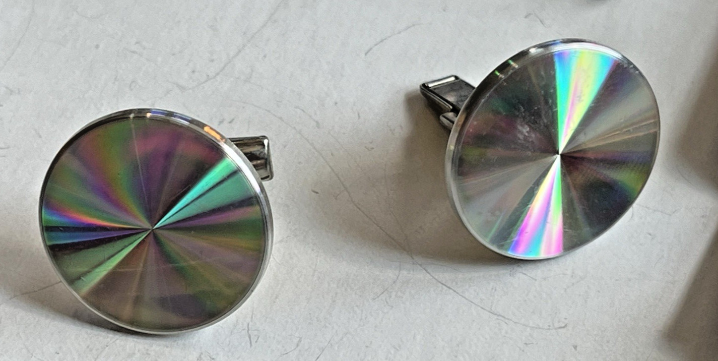 Vintage Lot Men’s Jewelry Cuff Links Tie Tacks Clips Ring Jade Tiger Eye Pistols