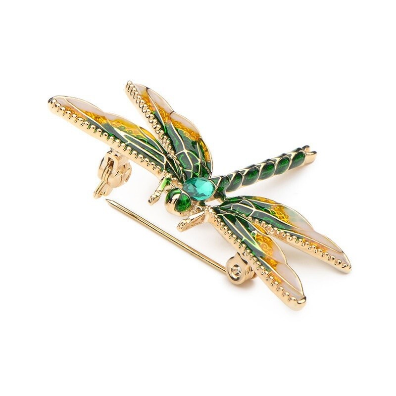 Enamel Dragonfly Insects Brooches For Women Banquet Weddings Brooches Pins