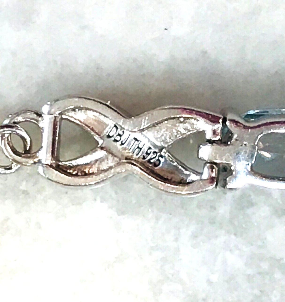 Blue Topaz Bracelet Sterling Silver 925 Slider Dee Berkeley DBJ TH Adj. 9+”