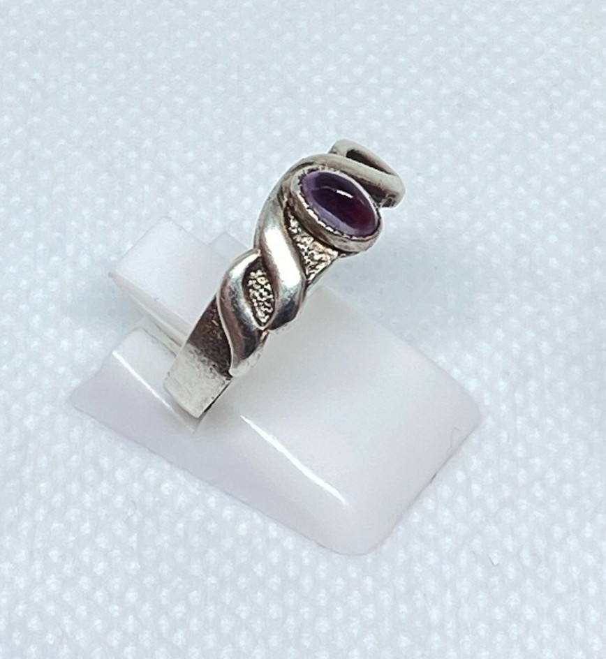 Rings Silver 875 Size 8 . Weight 2.7 g. Soviet Vintage Jewelry USSR