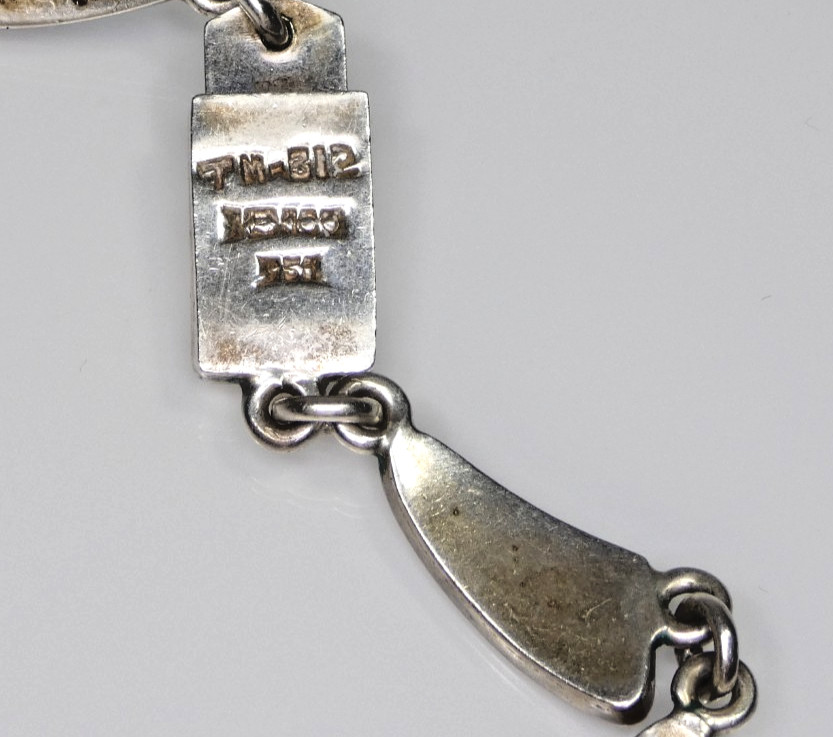 950 Silver Aquatic Sea Dreams Inlay Opal Necklace