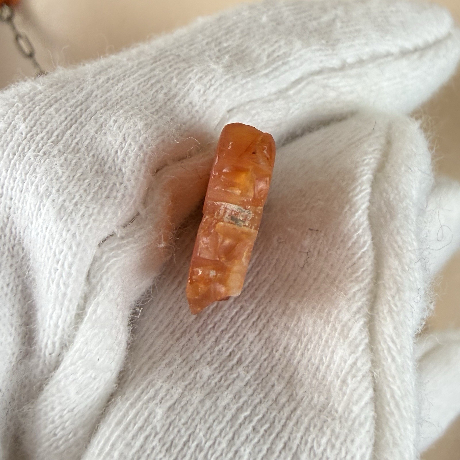 Antique Vintage Carved Carnelian Silver Pendant Necklace Art Deco