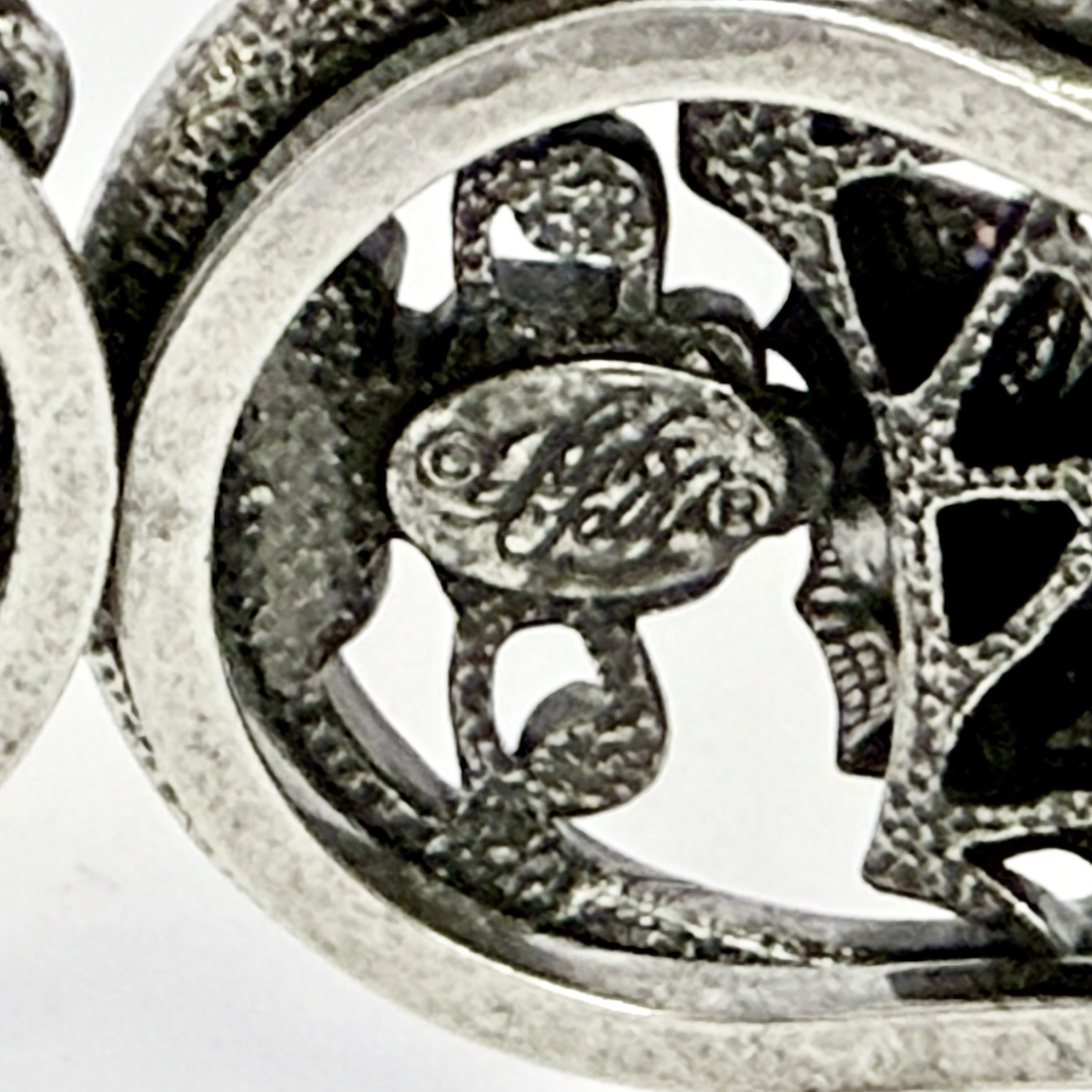 Vintage Fantasy Kirk’s Folly Whimsical Gothic Bat Clamper Bracelet