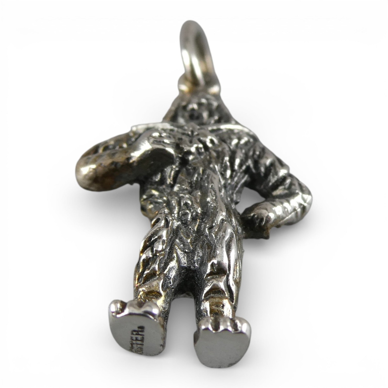 Sterling Silver Oz Lion Charm for Bracelet Vintage Small Pendant