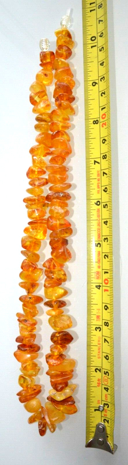 54gr RUSSIAN SOVIET BALTIC AMBER BEAD NECKLACE 琥珀 BRACELET STONE PENDANT EARRING
