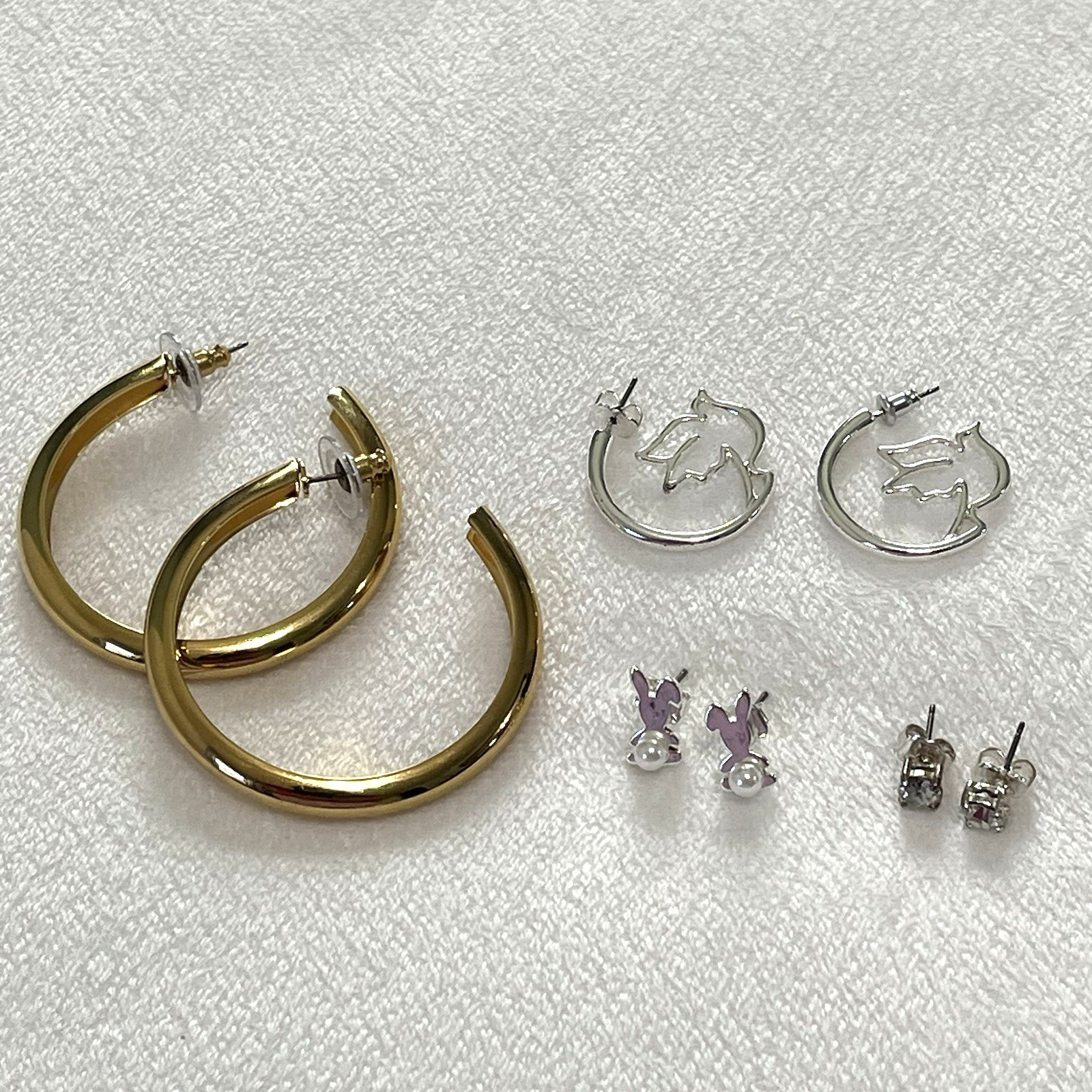 Vintage Jewelry Mix Lot 24 Pcs All Wearable Most Avon Earrings Necklaces & More