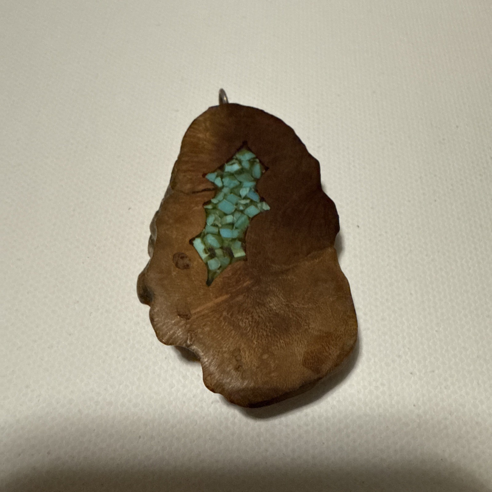 Beautiful Pendant with Inlayed Turquoise