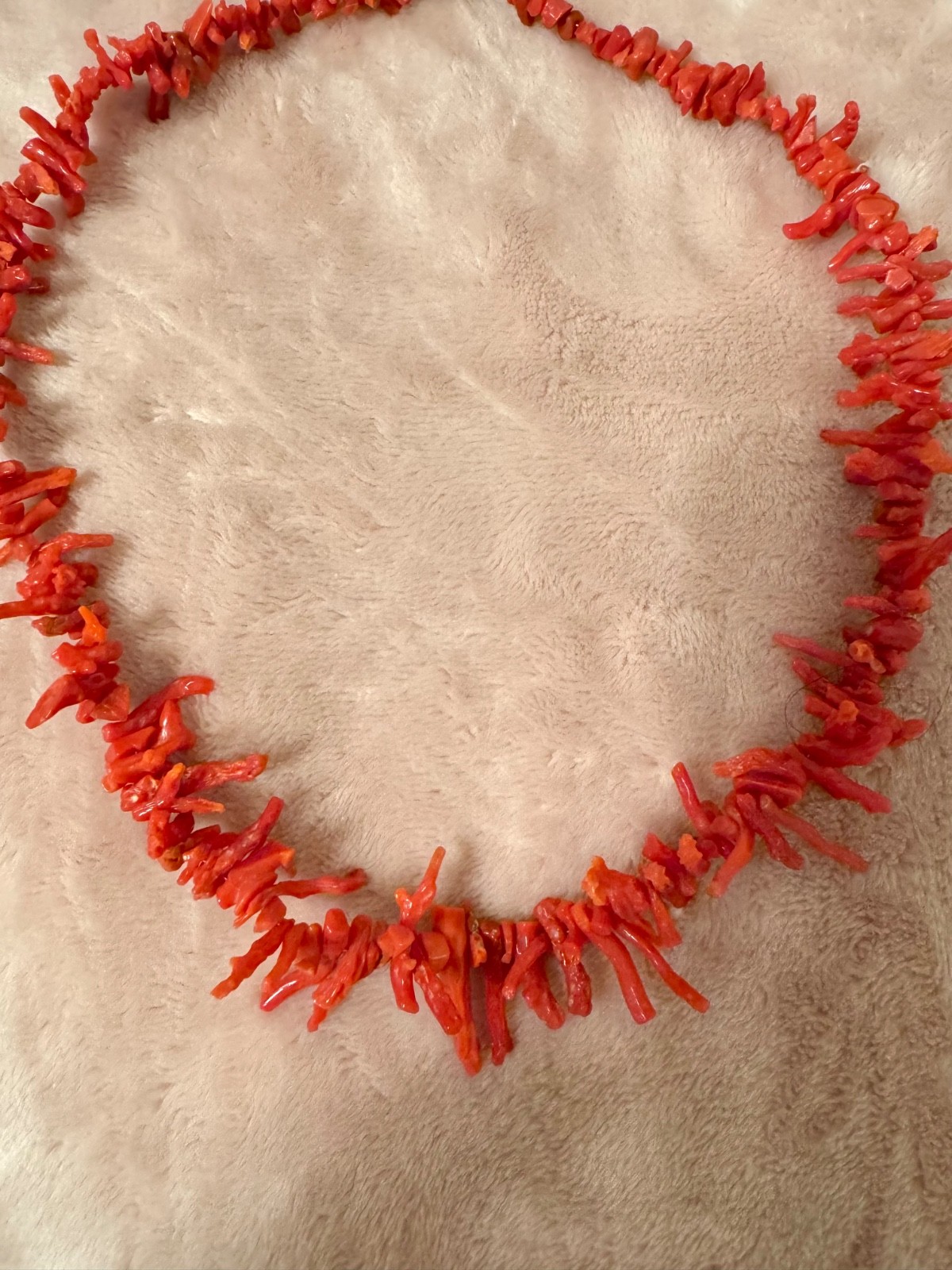 Vintage Branch Coral Necklace Set 2
