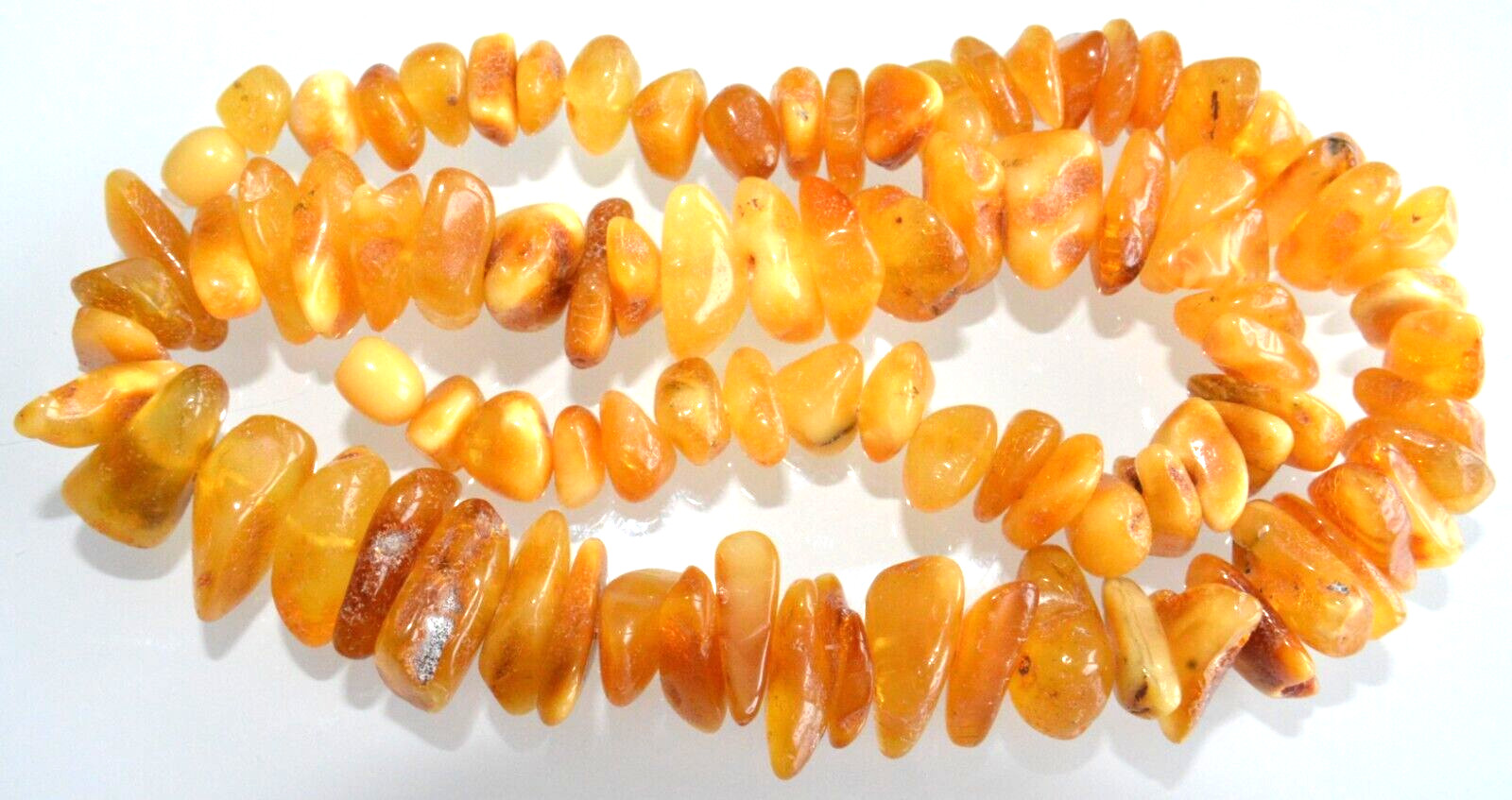 45gr RUSSIAN SOVIET BALTIC AMBER BEAD NECKLACE 琥珀 BRACELET STONE PENDANT EARRING