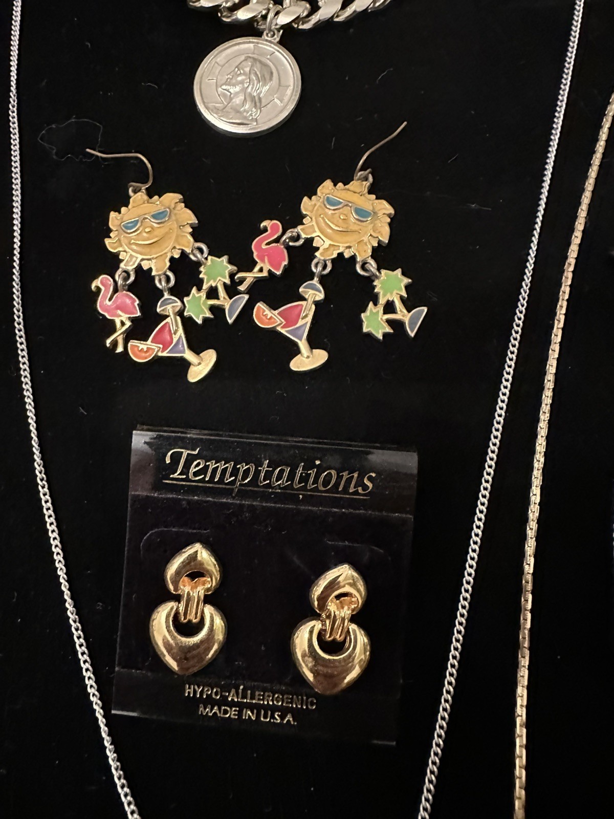 Vintage Costume Jewelry & Watches ALL WEARABLE used Lot Some Signed