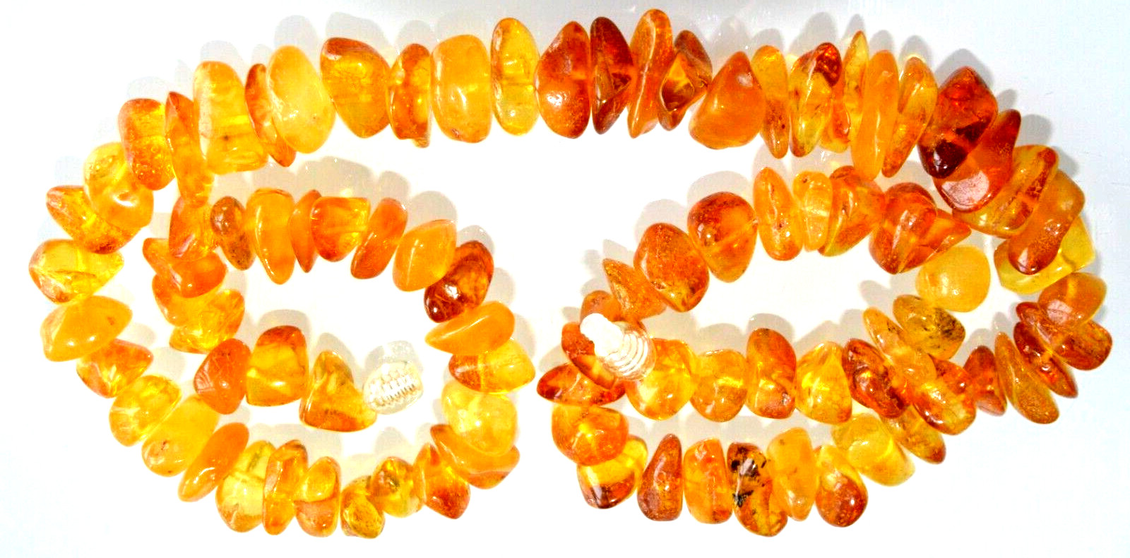 38gr RUSSIAN SOVIET BALTIC AMBER BEAD NECKLACE 琥珀 BRACELET STONE PENDANT EARRING