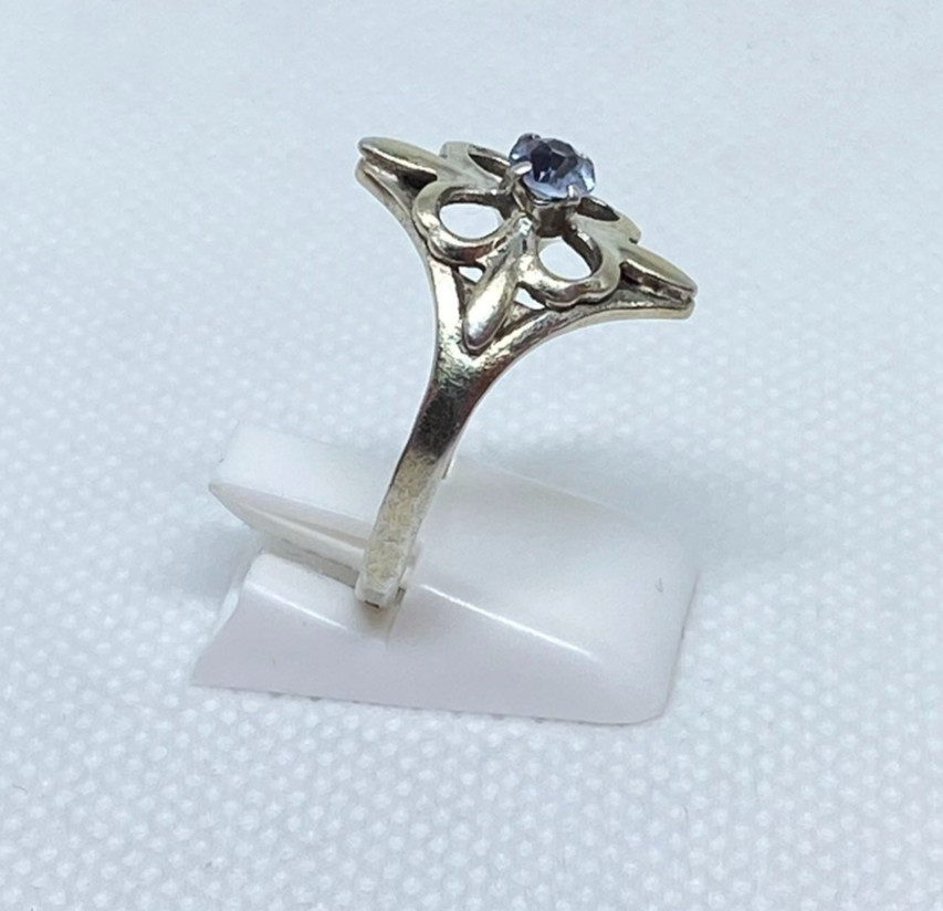 Rings Silver 875 Size 10 . Weight 3.03 g. Soviet Vintage Jewelry USSR