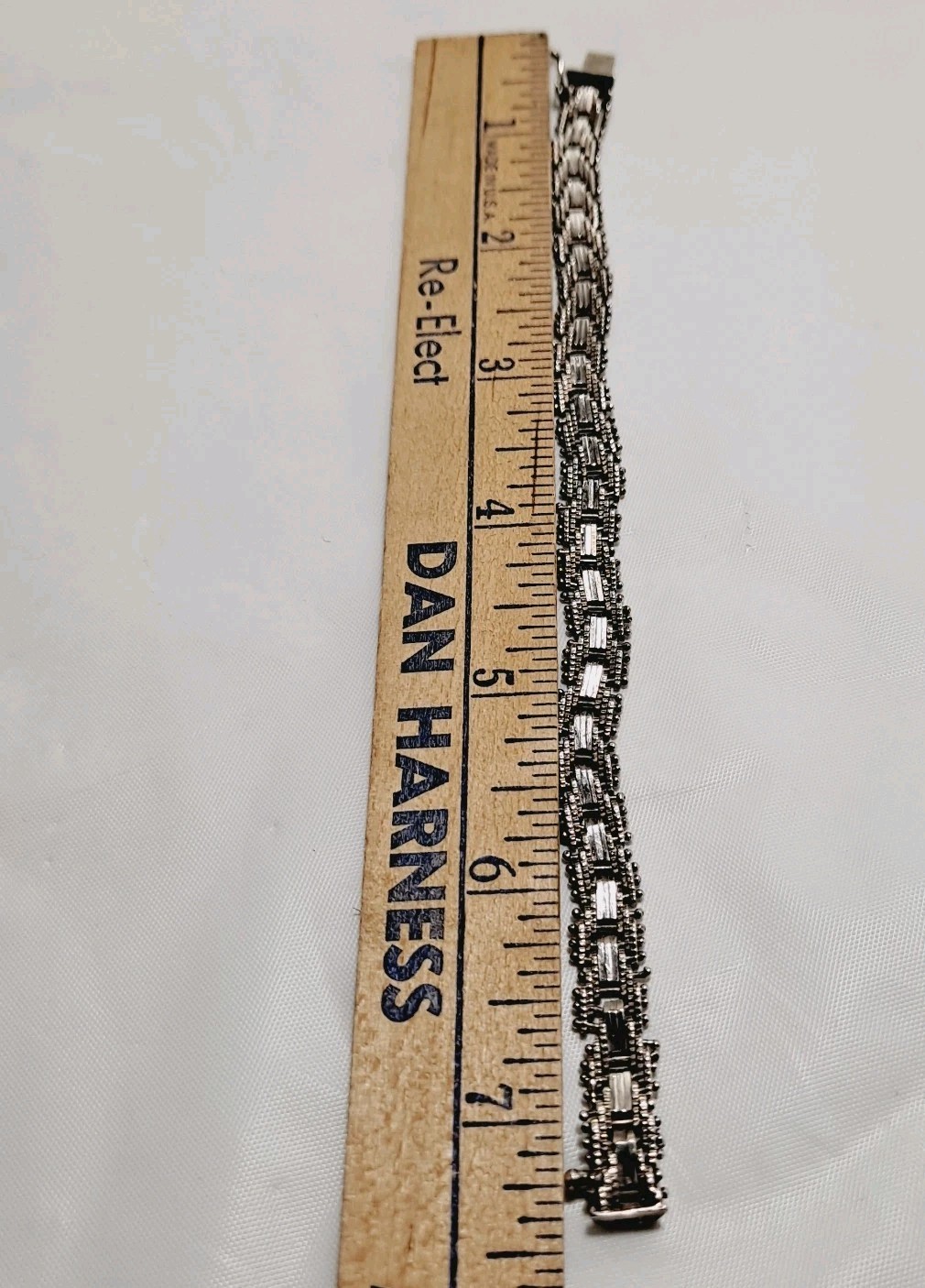 Vintage Taxco Mexico TJ-19 Sterling Silver Riccio Mesh Bracelet 7.5″ 19 Grams