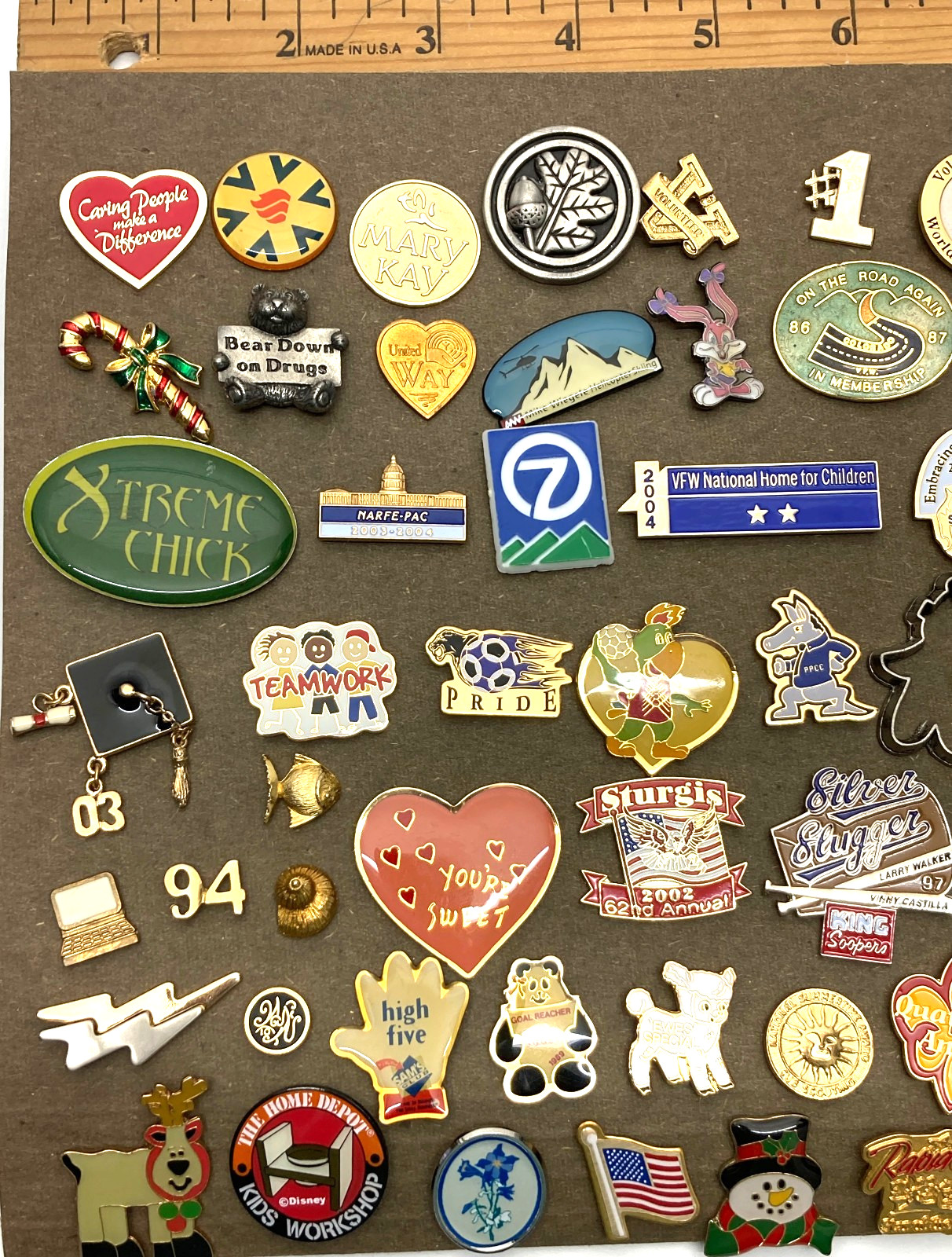 Vintage Different Design and Style Pins Lot of 80
