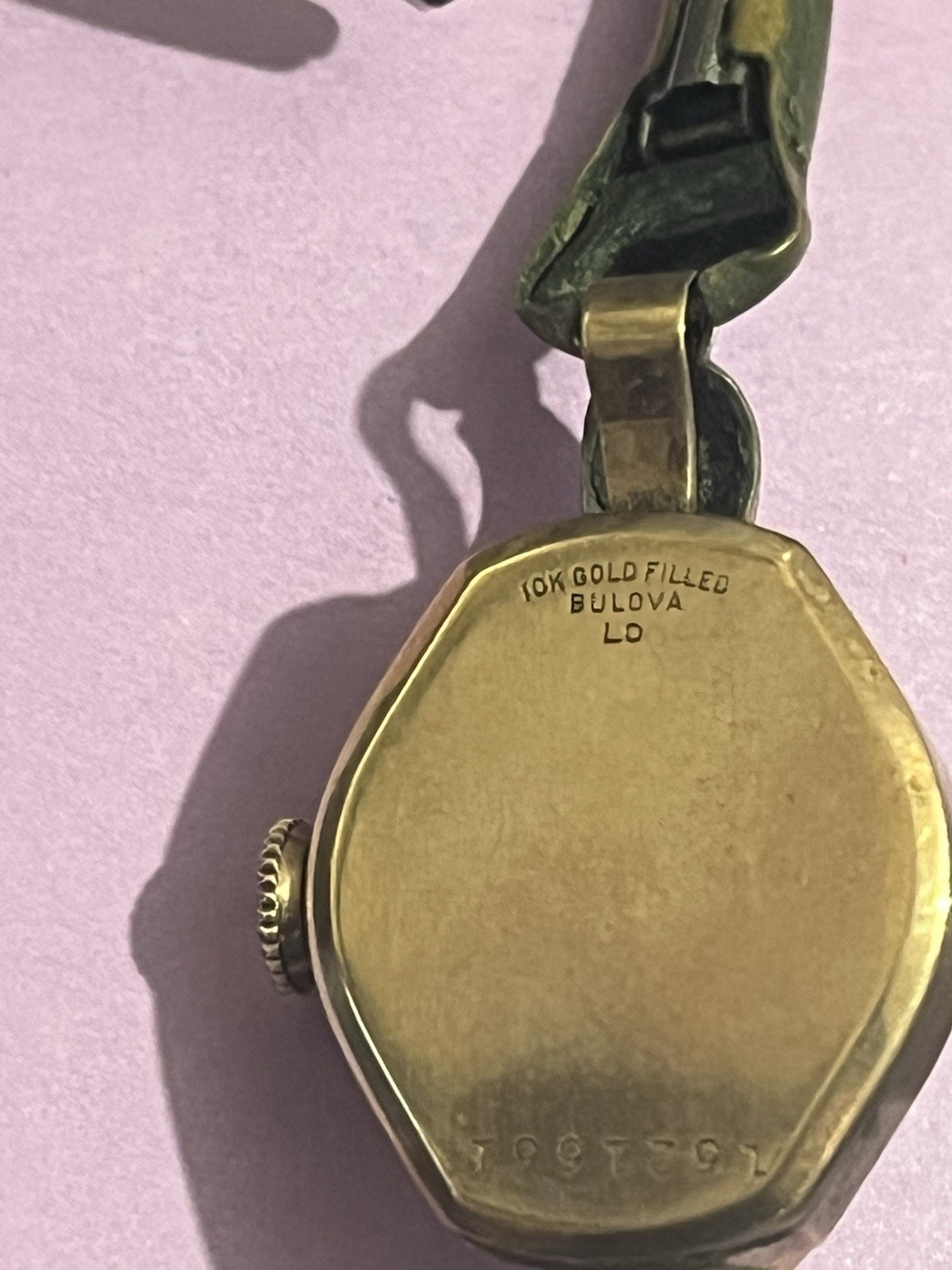 Vintage 1950s Bulova Ladies Mechanical Watch – 10 Kt Gold Filled Running Works