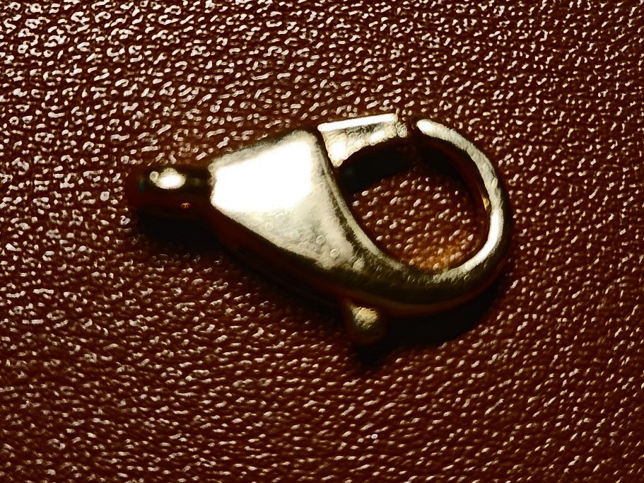 Big 14K Yellow Gold Lobster Claw Clasp 18.50 x 11 x 4mm