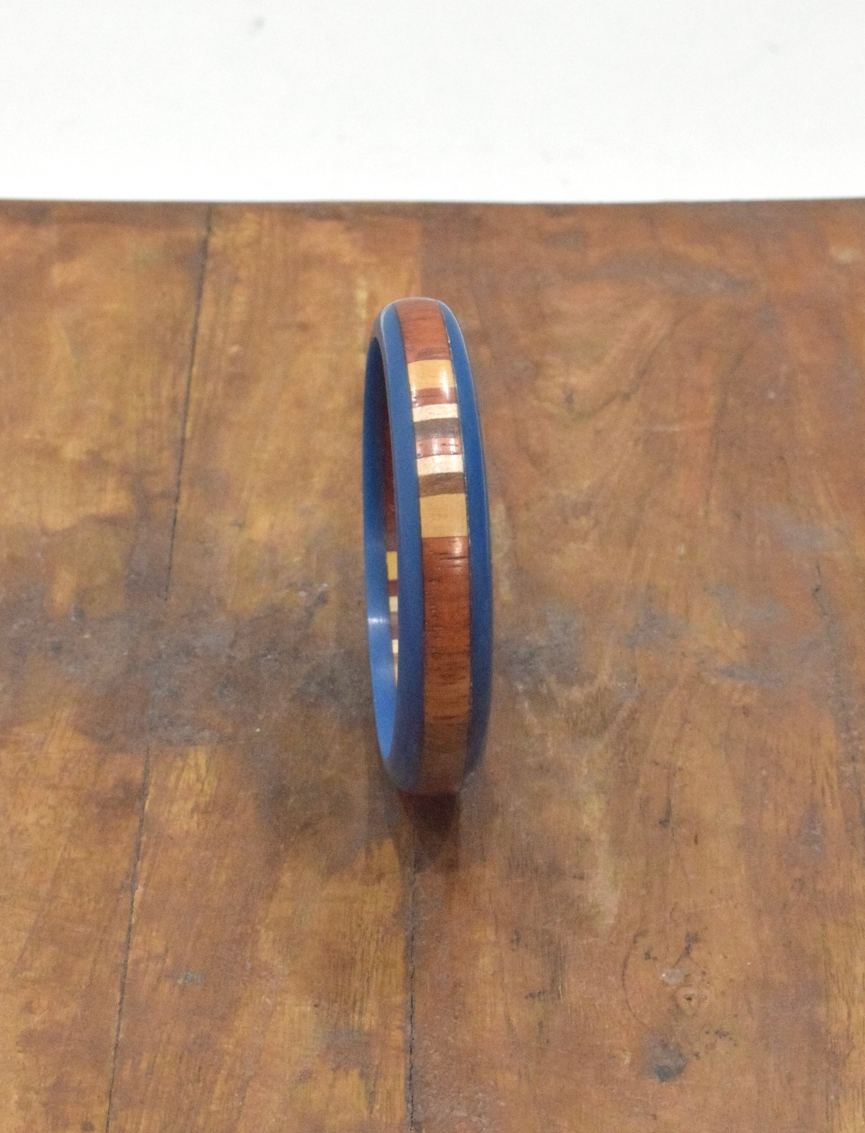 Wood Lucite Bangle Bracelet India