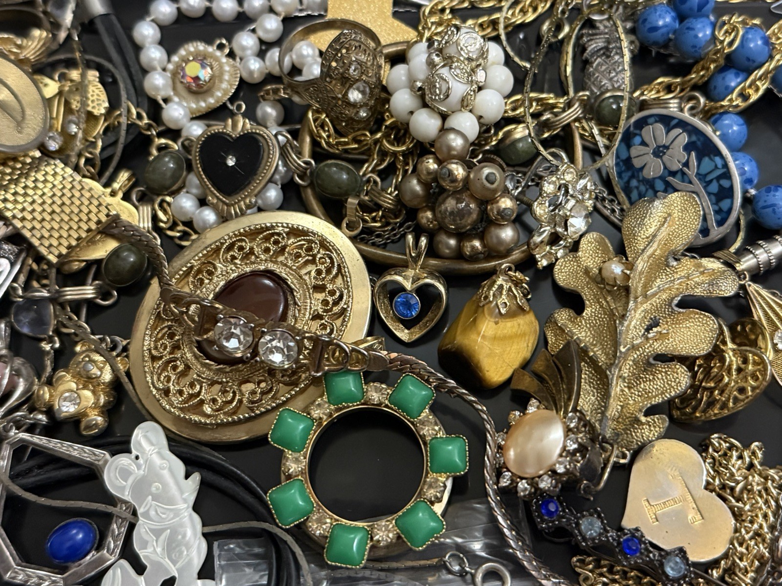 Vintage • Antique • Modern • Estate Sorted Mix Jewelry Wholesale Grab Bag
