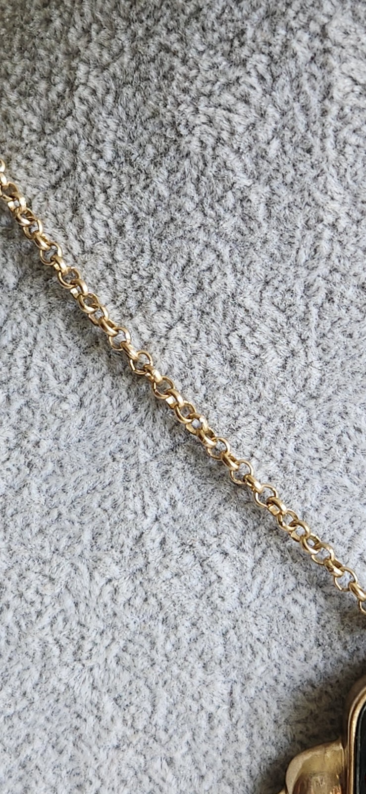 Vintage VeraWang Large Faceted Smokey Crystal Polished Goldtone Pendant Necklace