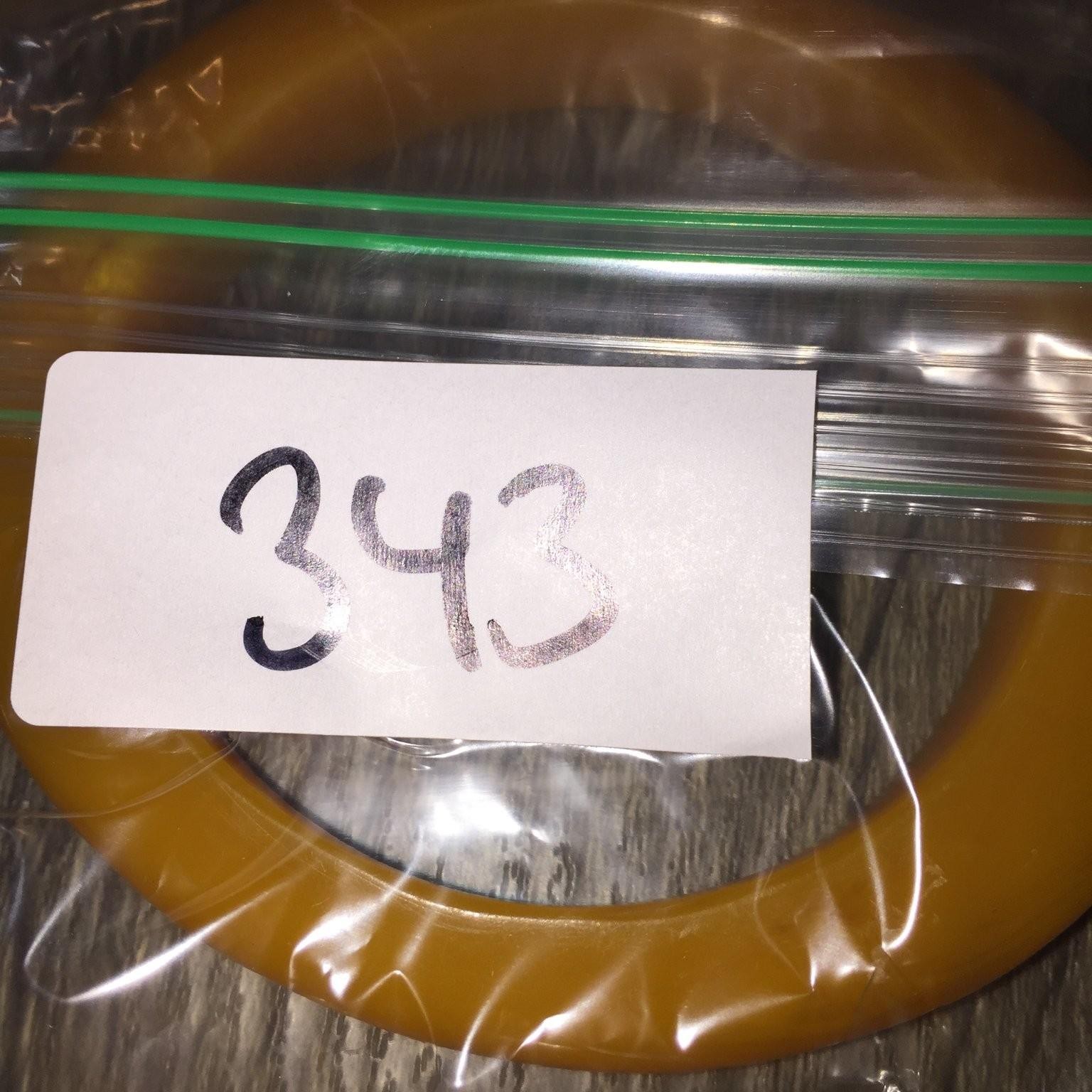 Vintage Bangle Bracelet Acrylic Solid Chunky Mustard Yellow Y2K Statement