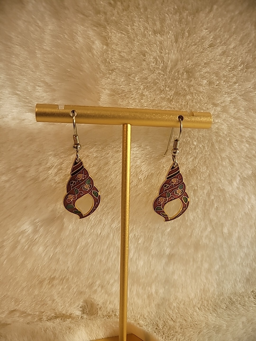 Vintage Earrings Drop Dangle Hook Pierced Jewelry Costume