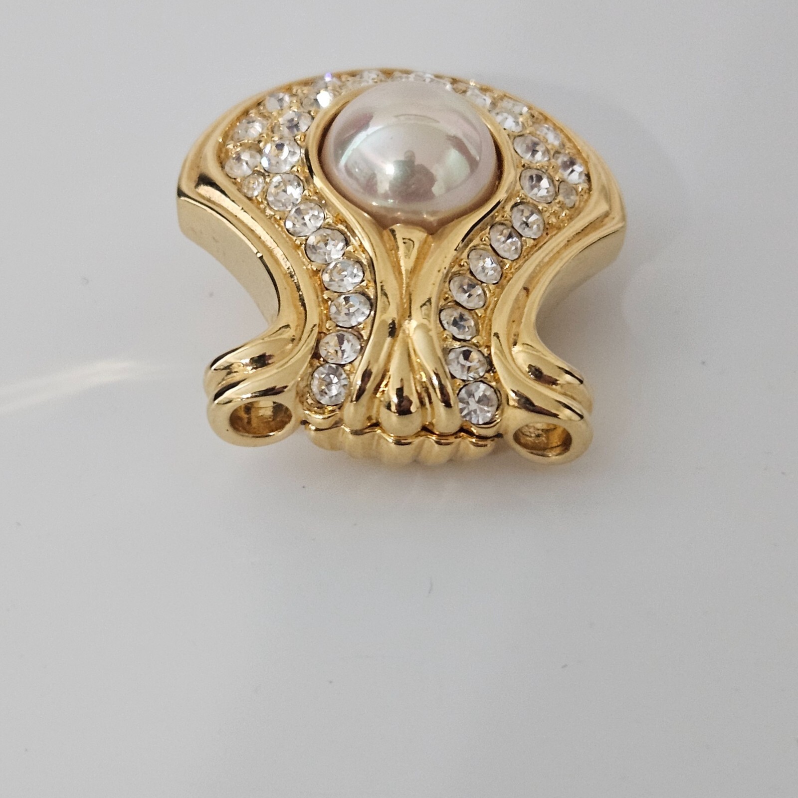 Nolan Miller Glamour Collection Rhinestone & Pearl Pendant Only