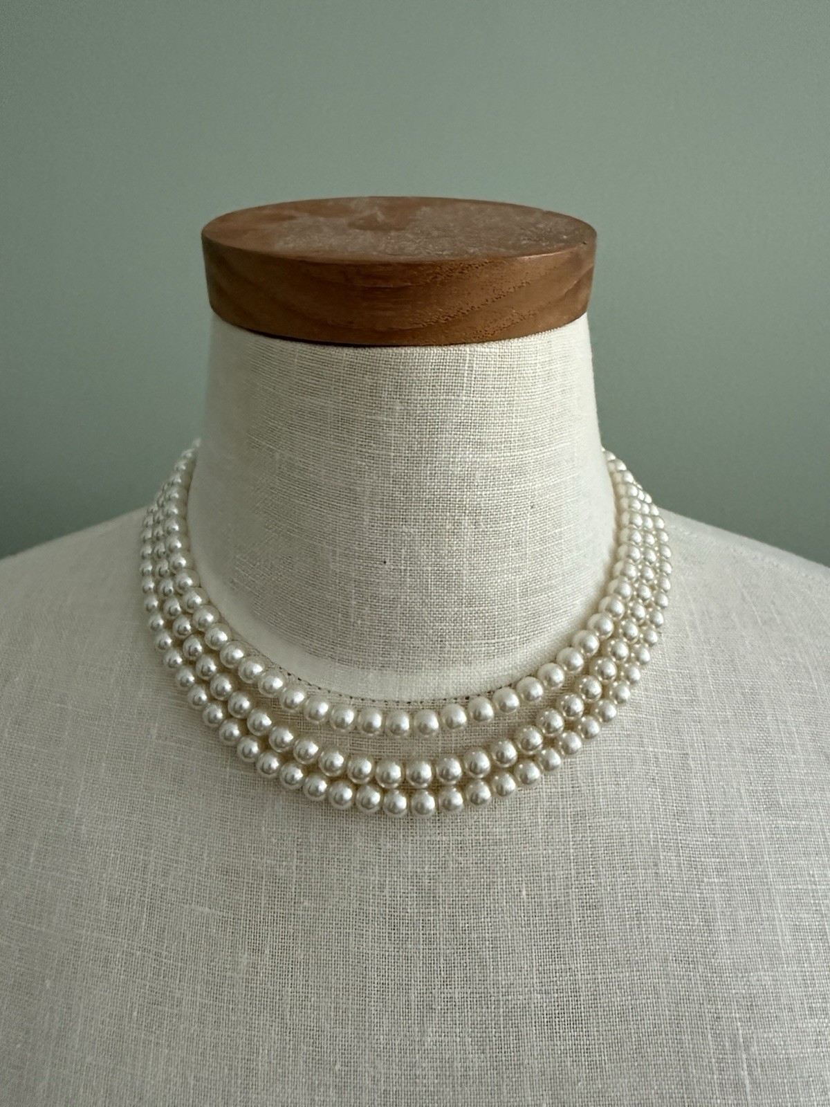 Florenza Royal Convertible Pearl Strands Statement Necklace & Clip Earrings