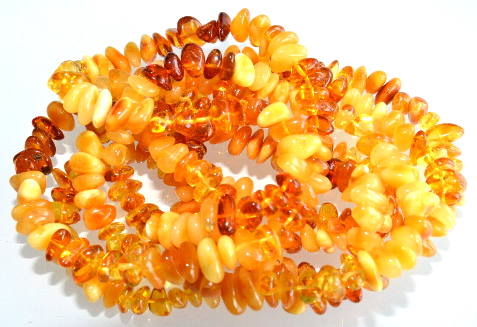 ✅135 cm=51gr RUSSIAN SOVIET BALTIC AMBER BEAD NECKLACE 琥珀 BRACELET STONE PENDANT