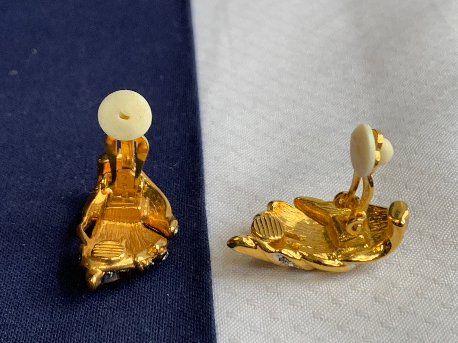 Estate Auction Jewelry Collection Clip-On Earrings Replica Costume Jewelry