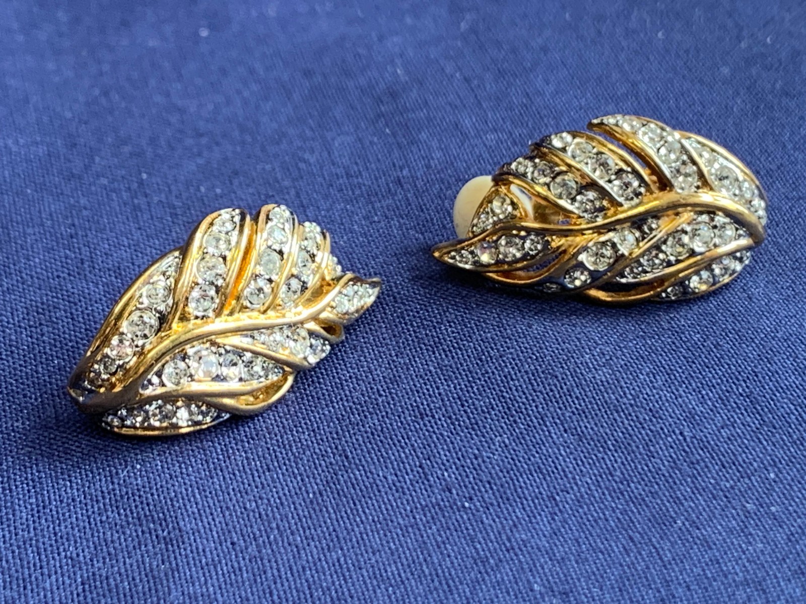 Estate Auction Jewelry Collection Clip-On Earrings Replica Costume Jewelry
