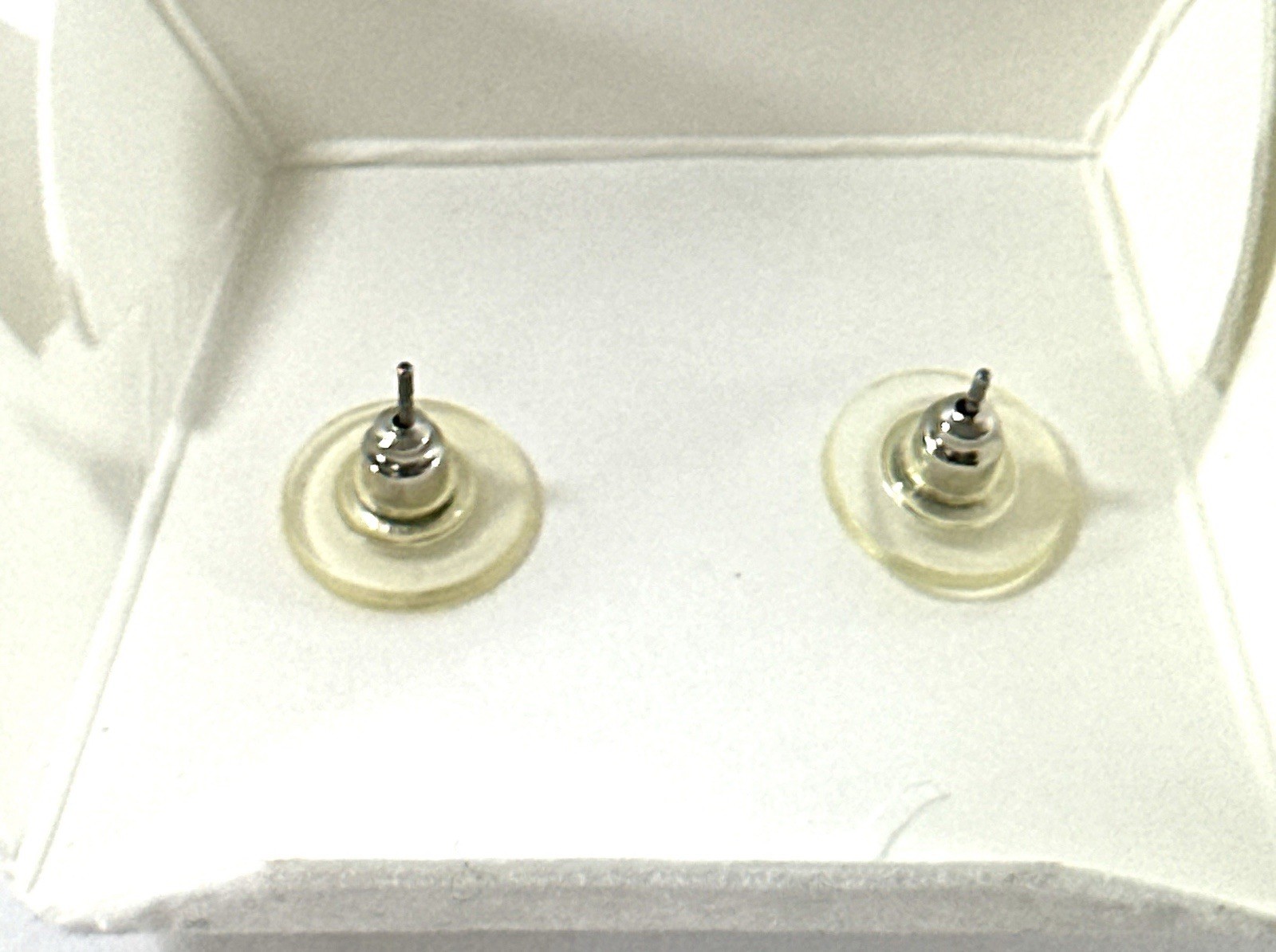 Vintage Faux Pearl Grape Cluster Earrings Gold Tone Green Leaves Stud Earrings