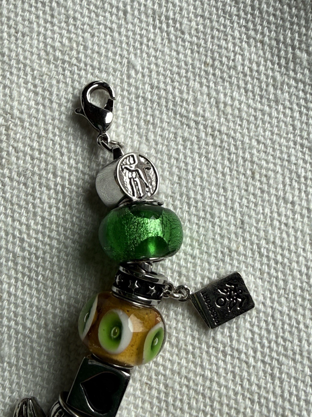 Travel Cruise Ship Souvenir Charm Bracelet 7 1/2 Inches