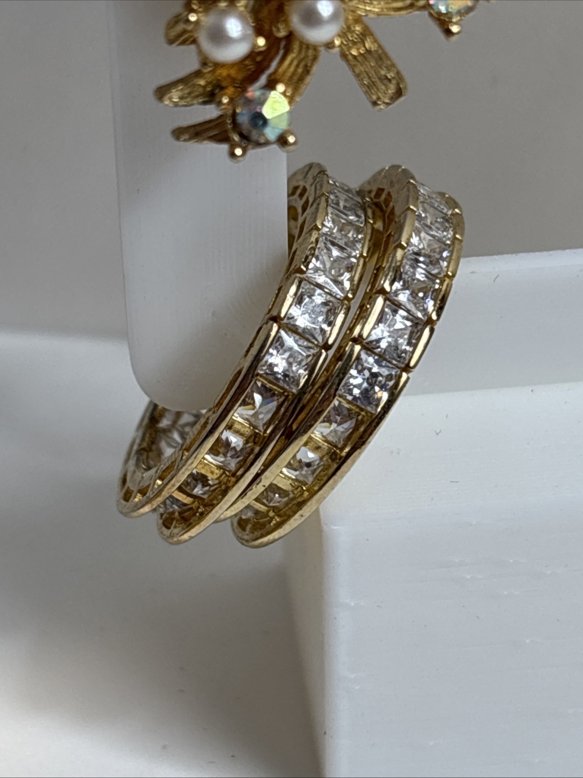 Vintage ALL Signed Rhinestone Jewelry Lot Weiss, Carnegie, Sterling, Madewell