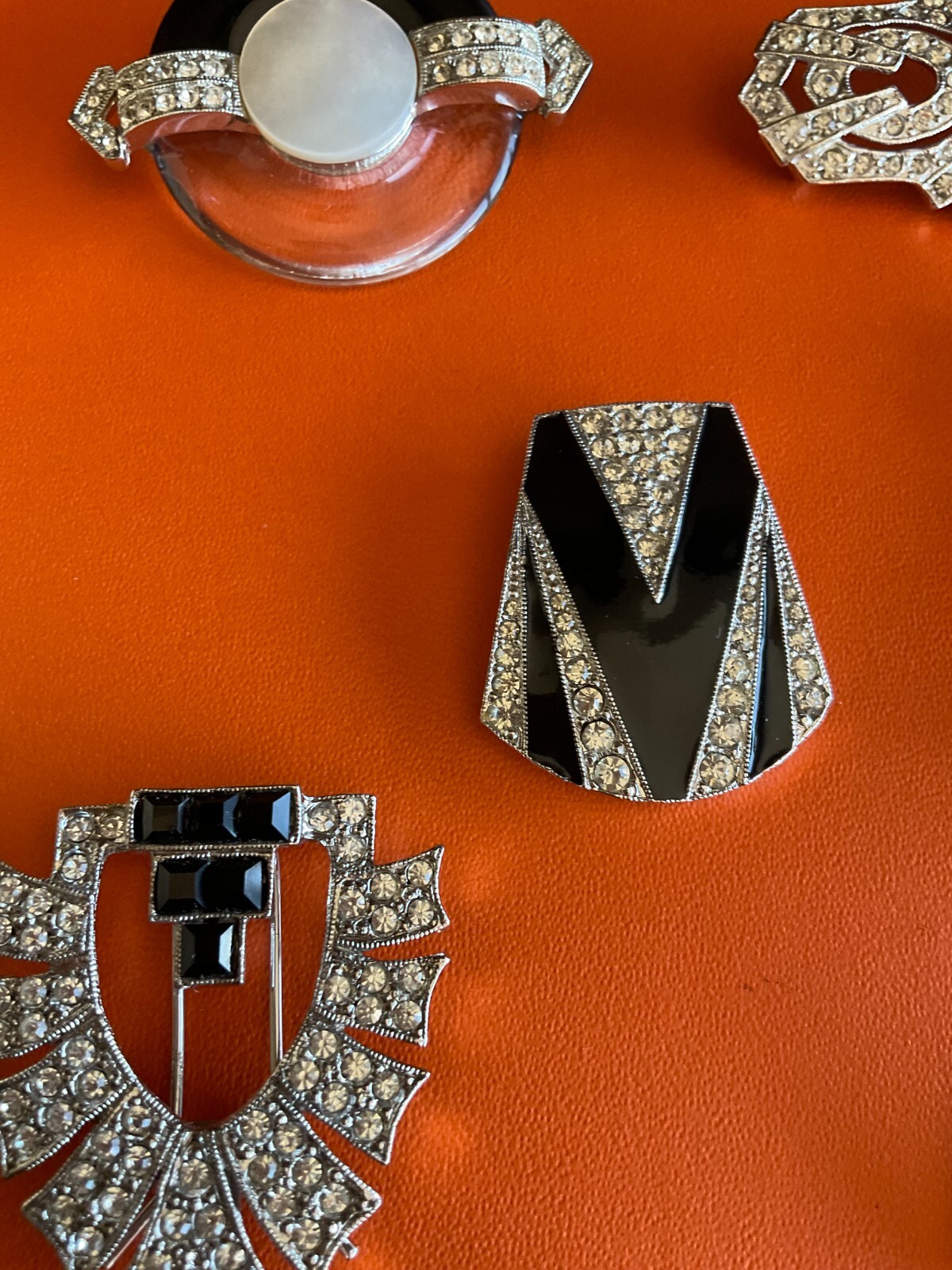 RARE From Kenneth Jay Lanes Private Archive/Christie’s Auction Set of Six Pins