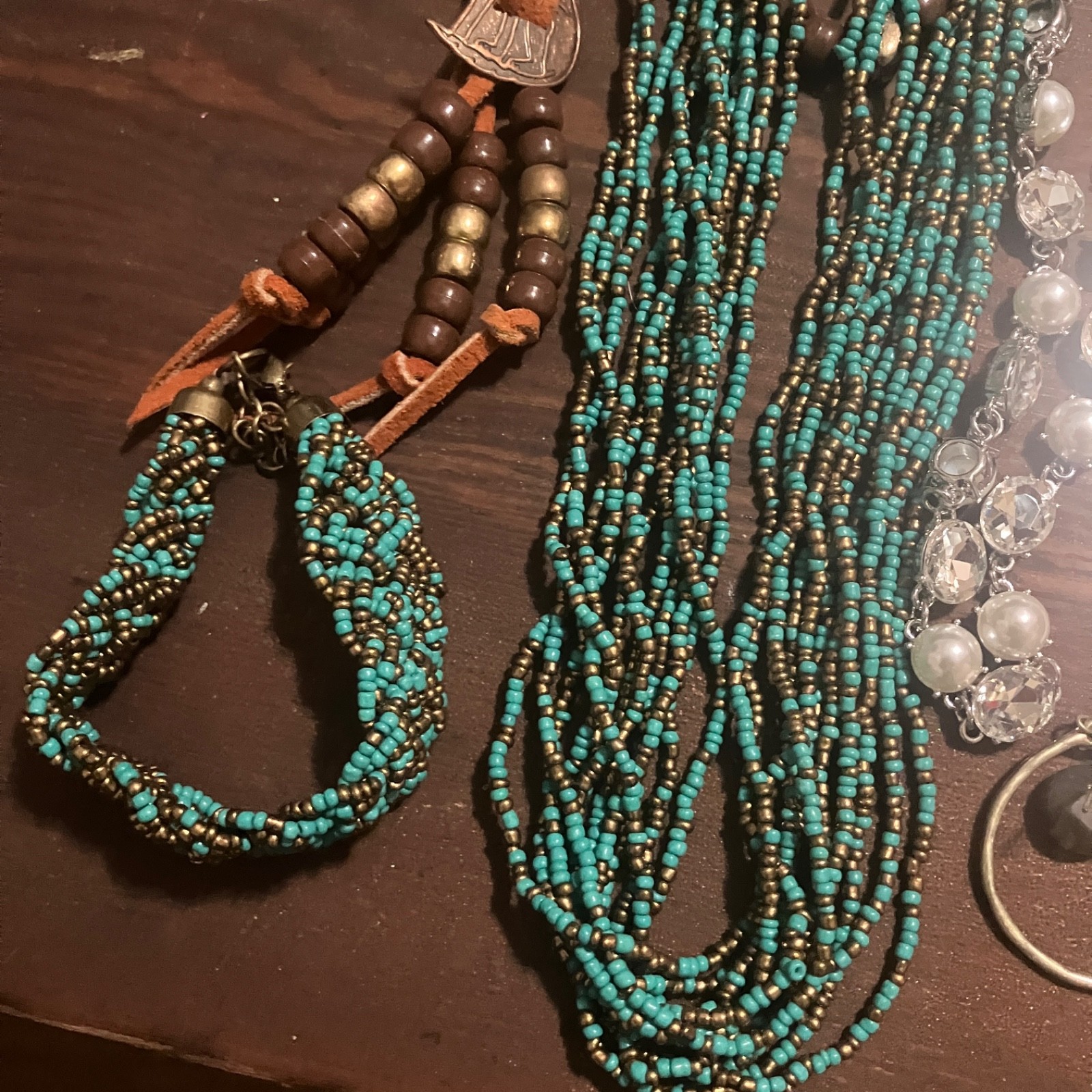 Lot of Modern Costume / Craft Jewelry estate resell