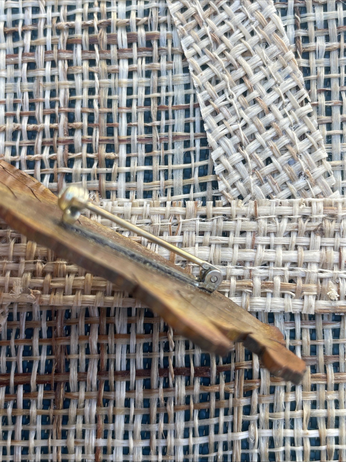 Vintage Copper Turtle Jewelry Brooch 2” 3/8 Long With Patina