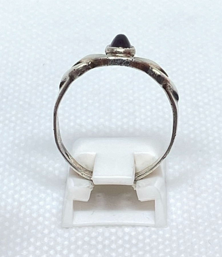 Rings Silver 875 Size 8 . Weight 2.7 g. Soviet Vintage Jewelry USSR