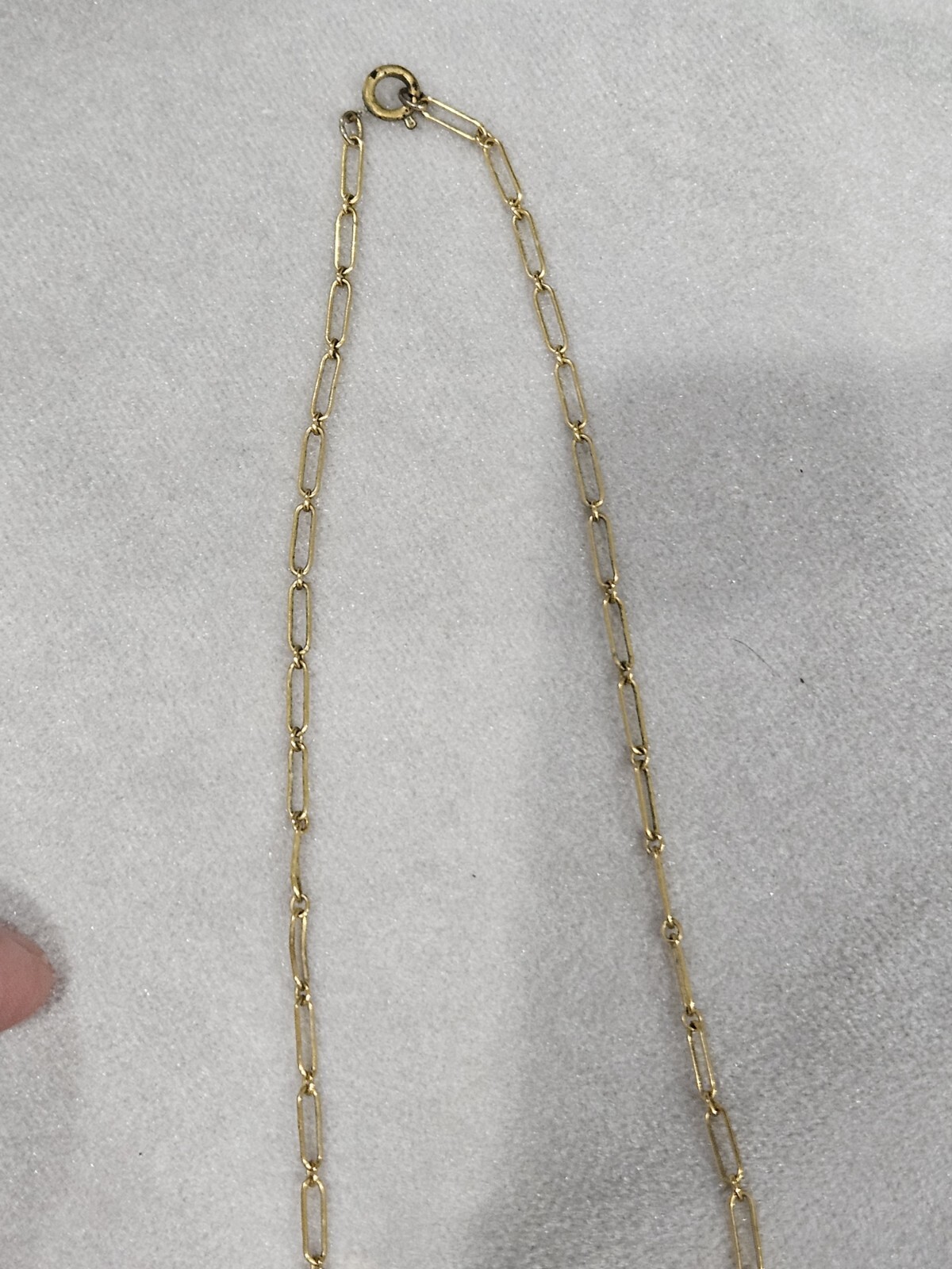 Vintage Goldette White Faux Pearl Dangle Fringe Victorian Revival Necklace 60’s