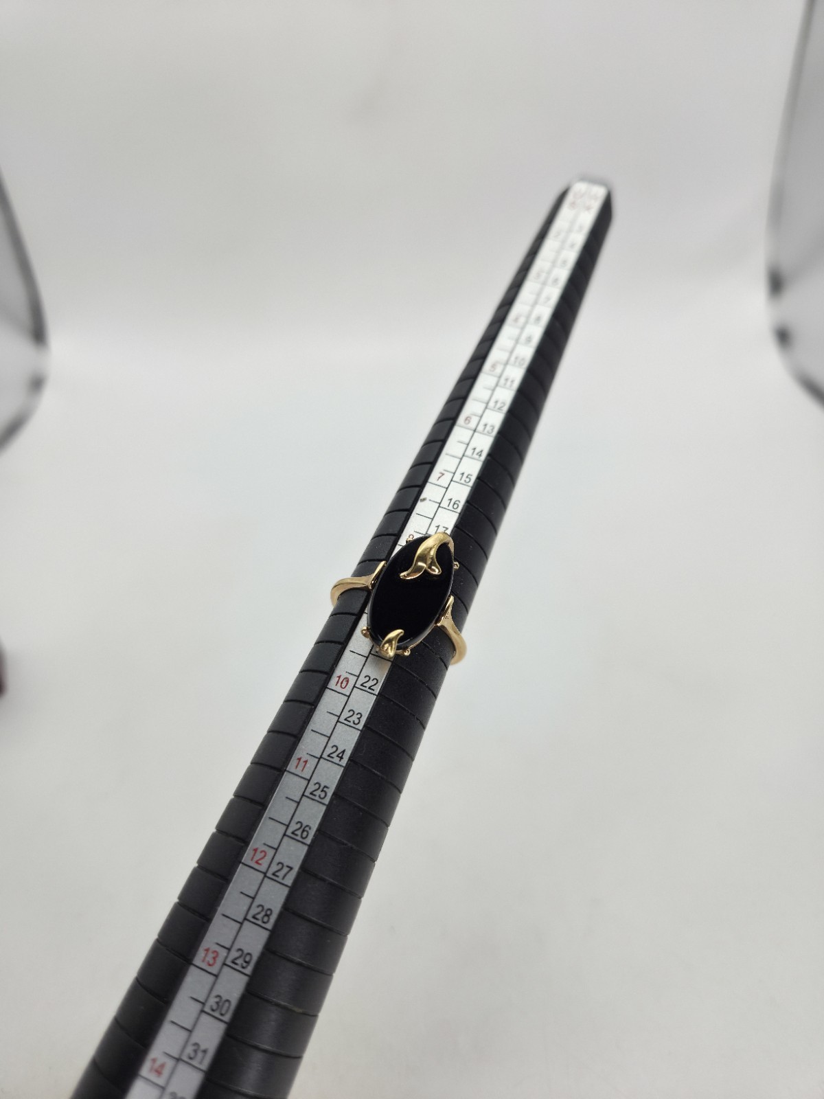 AVON Vintage 1978 “Night Flower” Ring Sz 9 Cocktail Ring Gold Tone