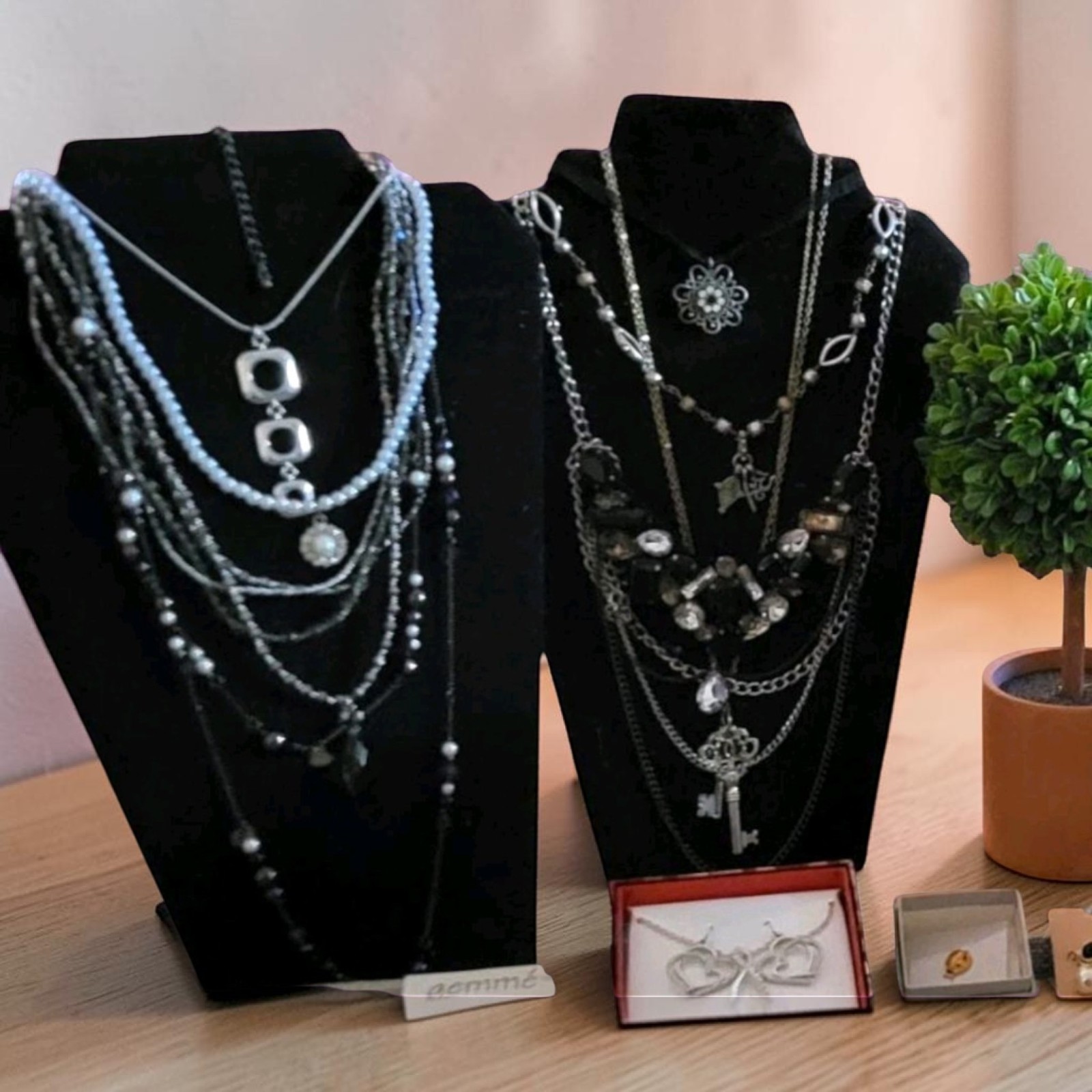 Large Beautiful Jewelry Lot Monet Avon Sterling Graziano And More – 45 Pieces