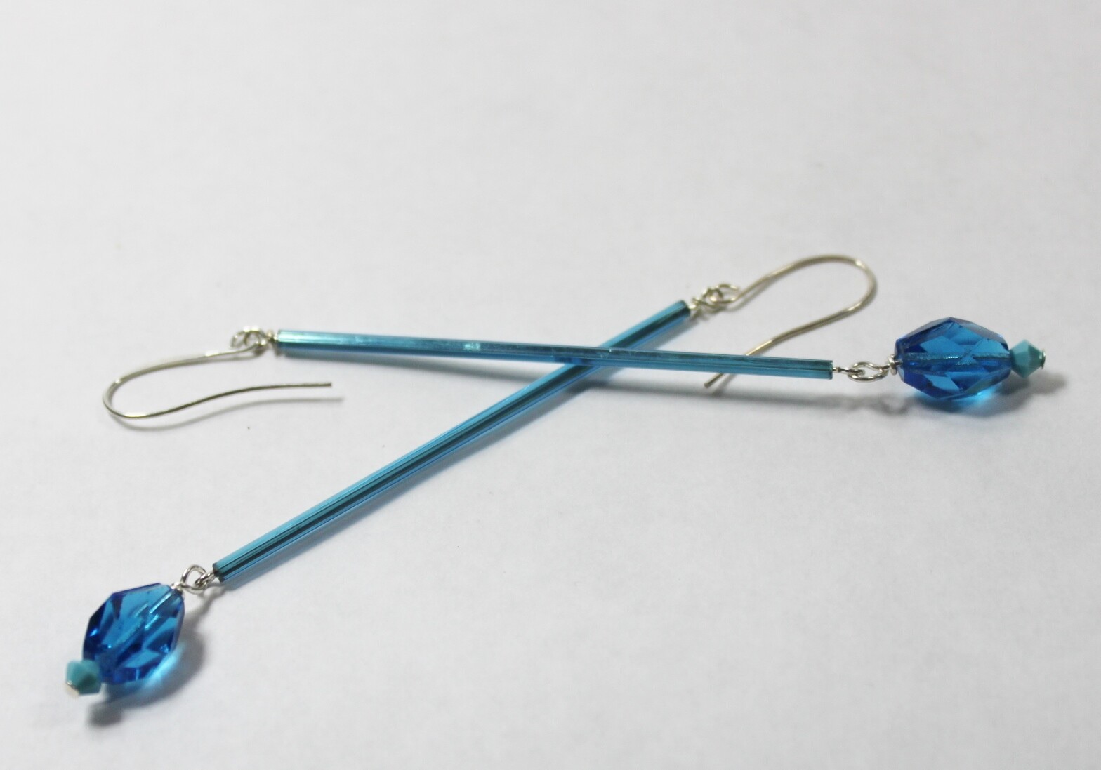 Antique Lamp Fringe Earrings Czech Glass Swarovski Crystal Handmade OOAK Artisan